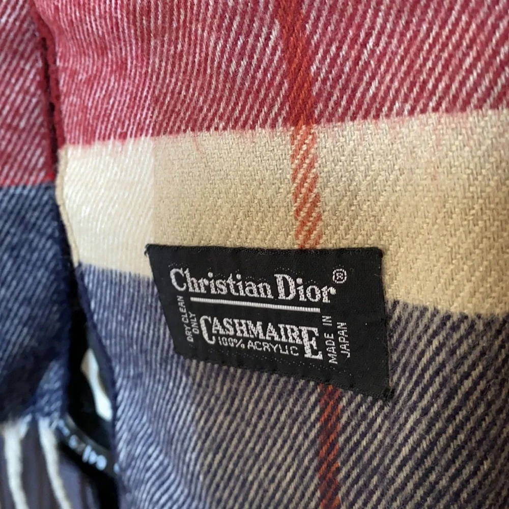 Christian Dior Cashmaire Scarf Unisex
